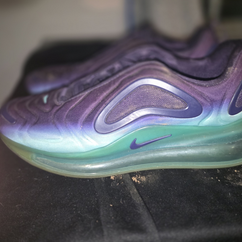 Nike Gradient Purple and Blue Sneakers